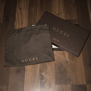 Gucci Box & Dust Bag